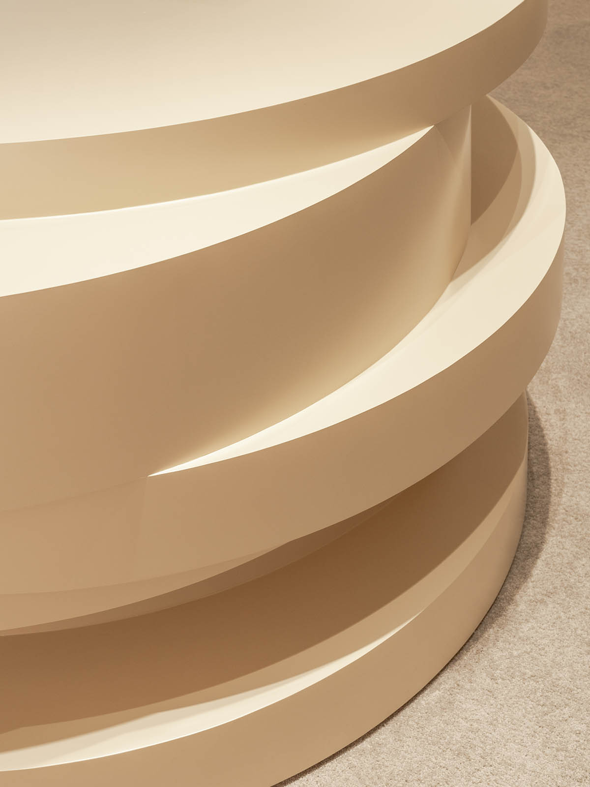 Spacemen creates cavernous interior with rounded lines for a store in Kuala Lumpur