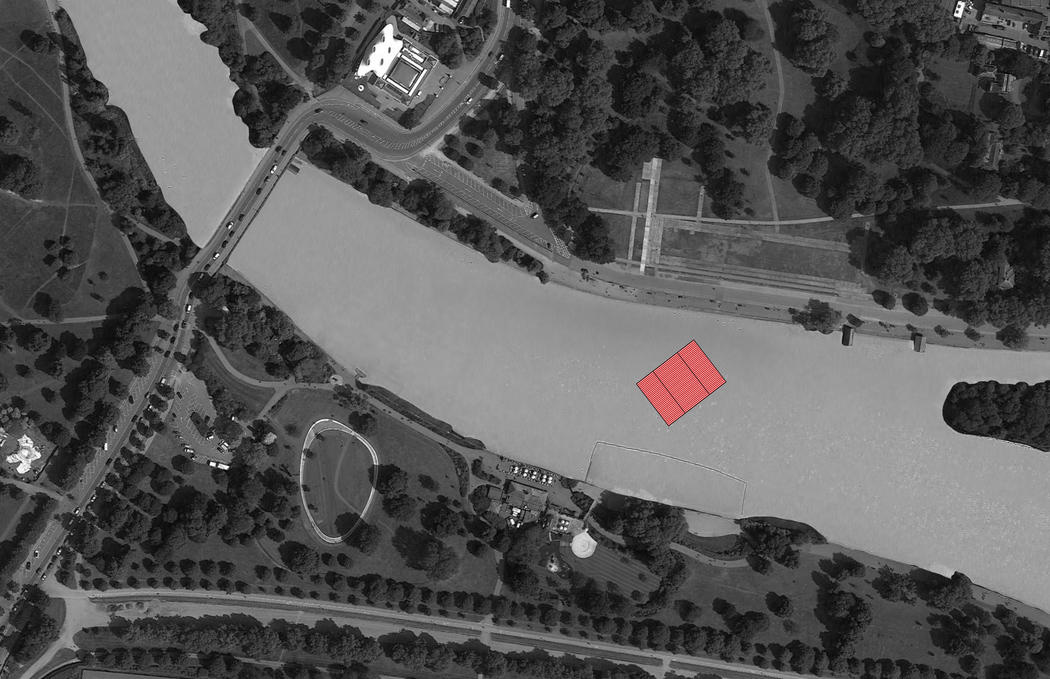Bulgarian artist Christo to install a red floating temporary sculpture in London's Hyde Park