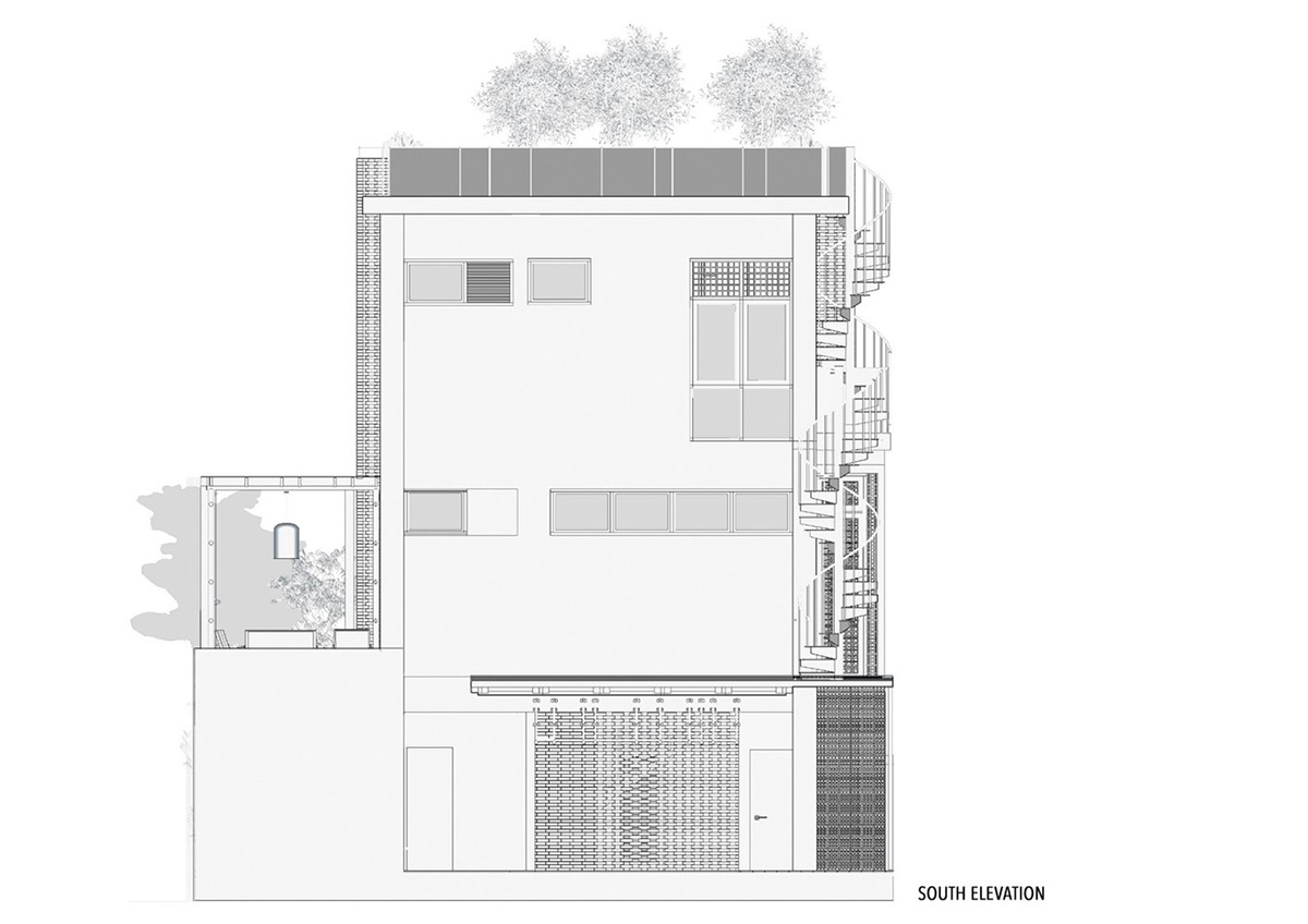 Andyrahman Architect creates different brick motifs for Omah Boto House in Indonesia