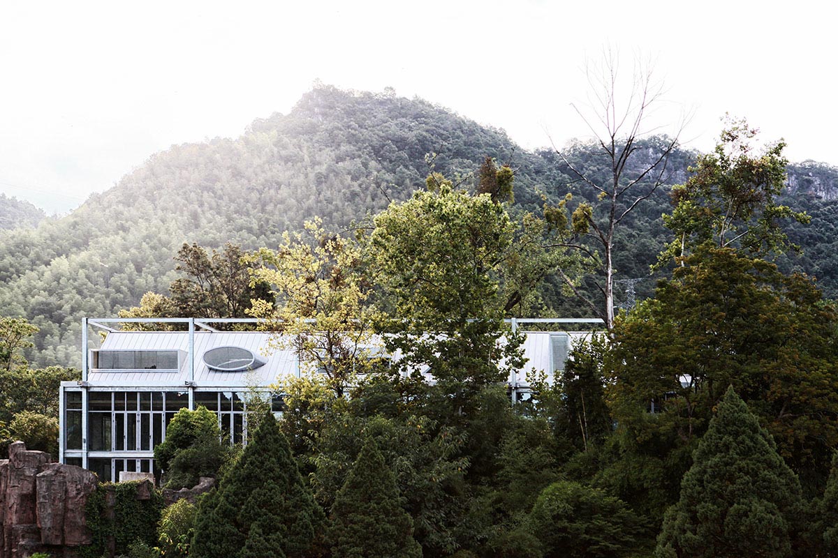 Monolith Architects converts abandoned factories into a hotel in rural China