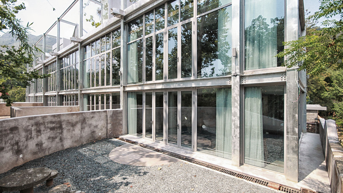 Monolith Architects converts abandoned factories into a hotel in rural China