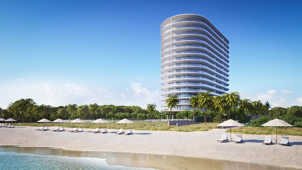 Renzo Piano Building Workshop's first residential project in Miami is almost complete