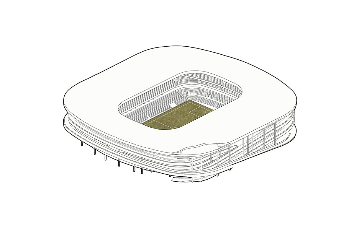 Sordo Madaleno unveils proposal for the refurbishment and remodeling of the El Molin&oacute;n Stadium