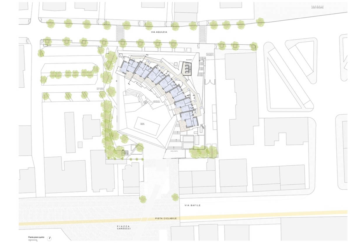 ELASTICOFarm designs residential apartment on a forest of steel pillars in Lido di Jesolo, Italy