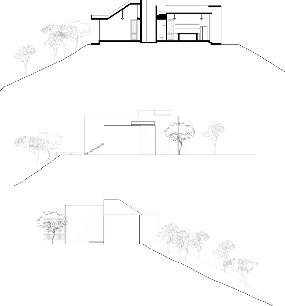 Espacio 18 Arquitectura completes Casa del Sapo with rotating concrete volumes in Mexican coast