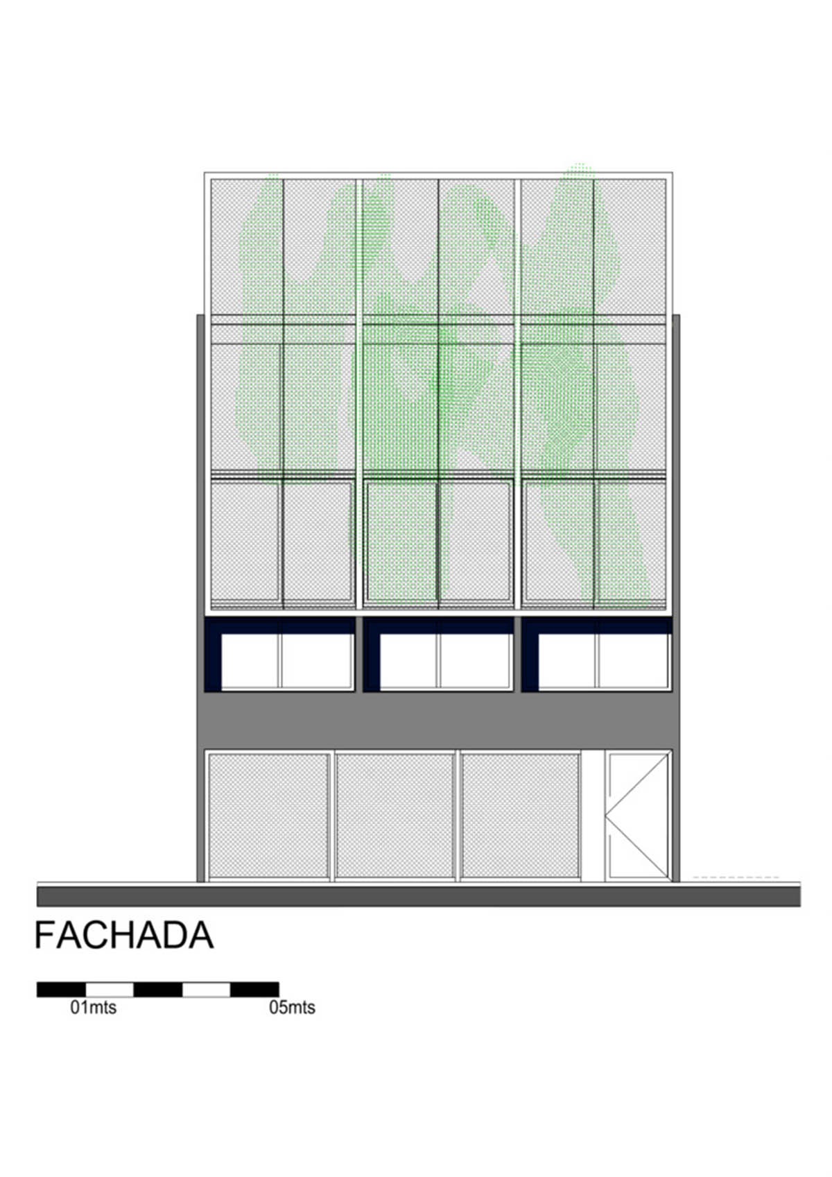 Mariela Marchisio, Cristián Nanzer and Germán Margherit complete Tríptico Building in Córdoba