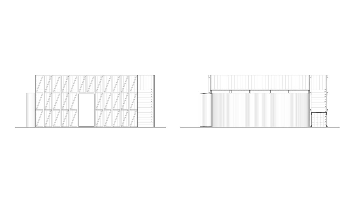 S-AR designs modular wooden pavilions for the 11th Momentum Biennale in Norway