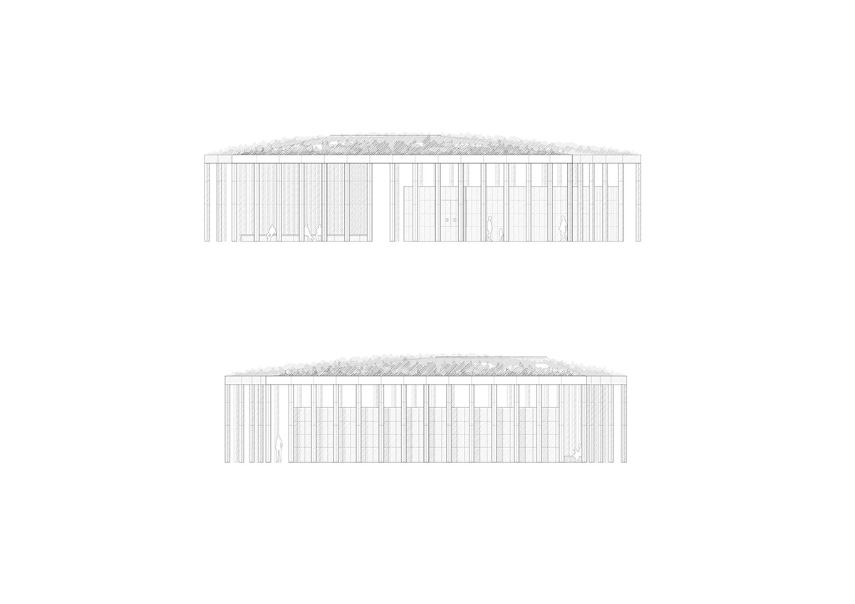 Pier Pavilion, made of recycled oyster shell terrazzo, opens on Sydney Harbour 