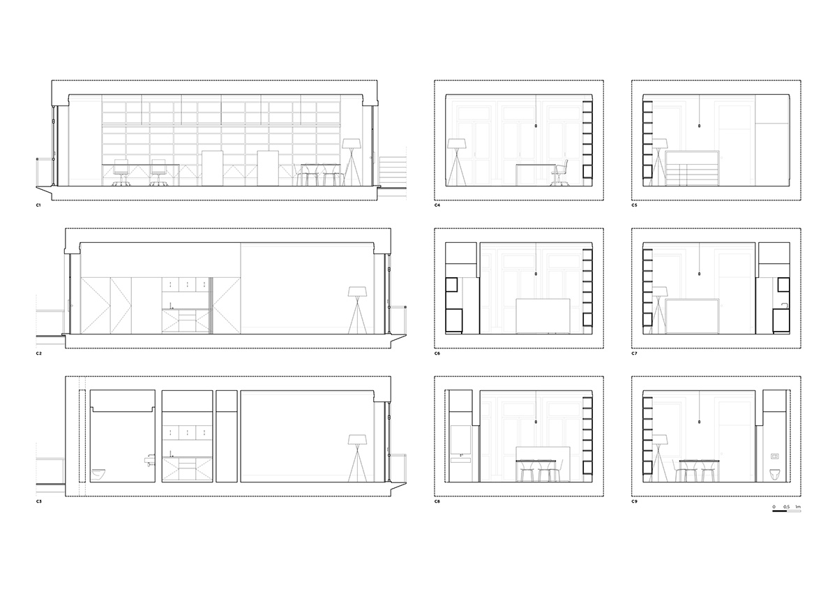 Paulo Santa Cruz completes Atelier Z, a small functional workspace in Porto