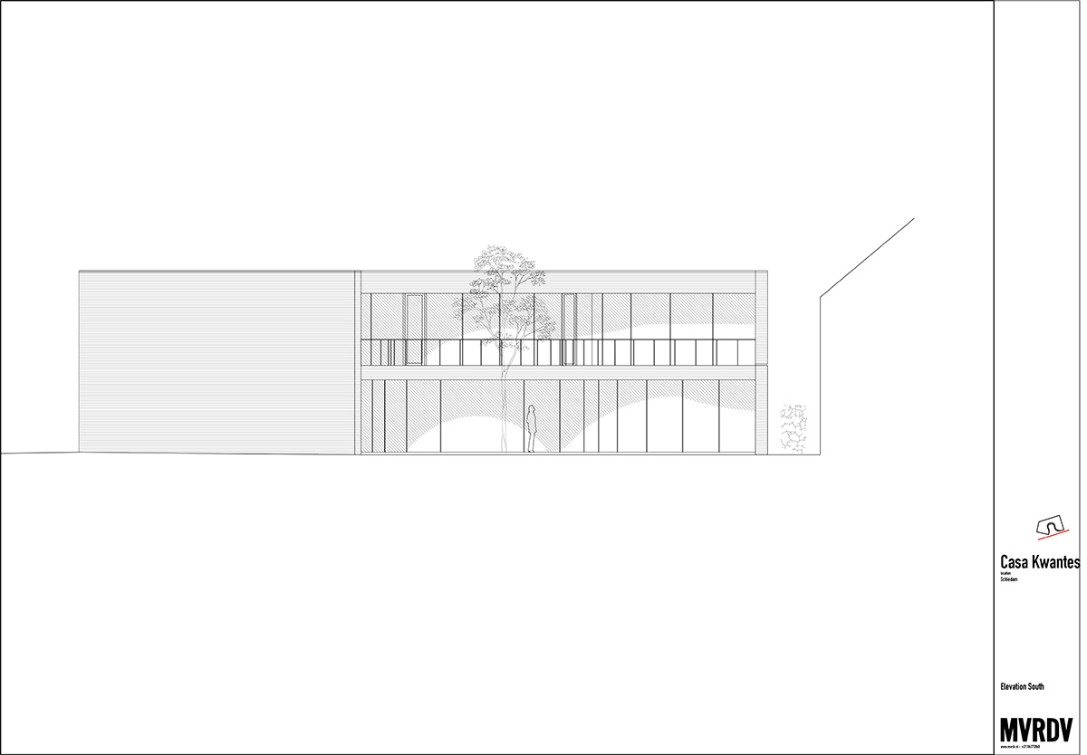 MVRDV completes Casa Kwantes house with fluid glass walls in Rotterdam