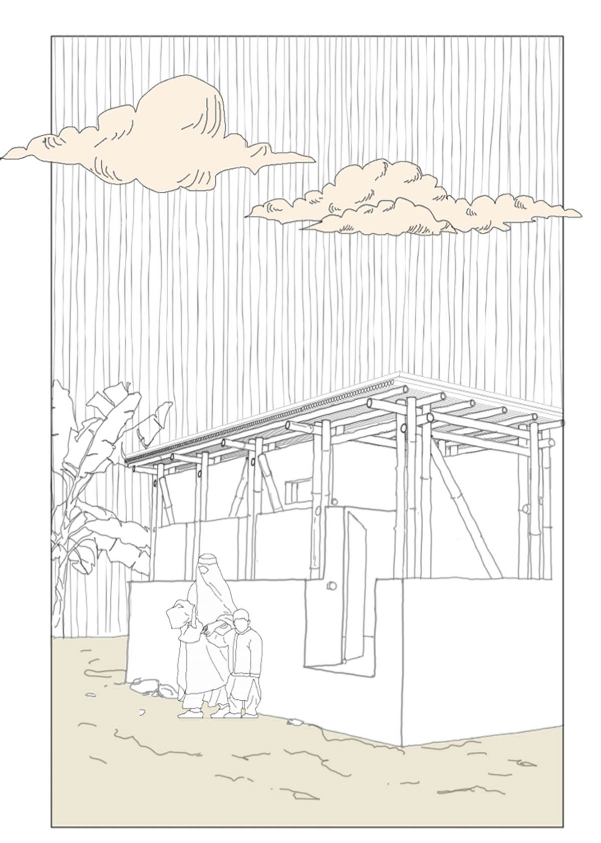 Tranquil Abode: A Disaster Resilient Dwelling by WM Re-Lab for Bahaal Pakistan, Baitussalam Welfare 