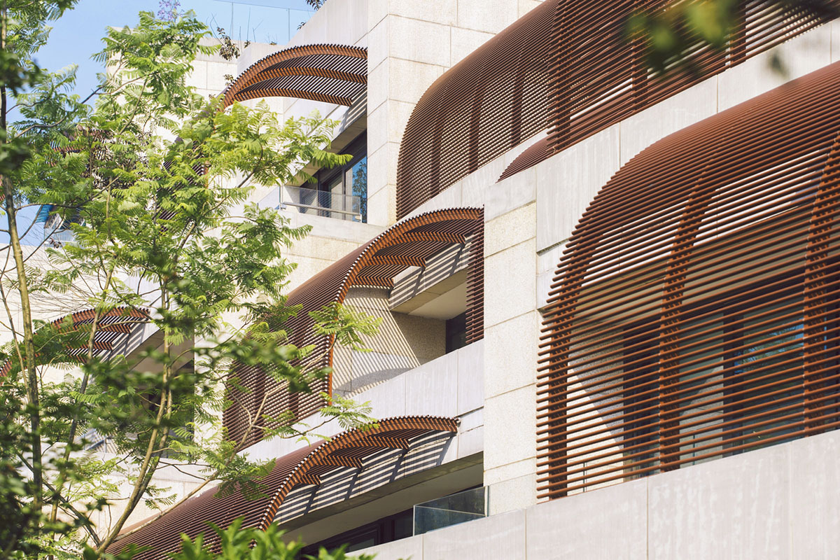 Safdie Architects completes Eling Residences with dome-shaped villas and cascading gardens in China