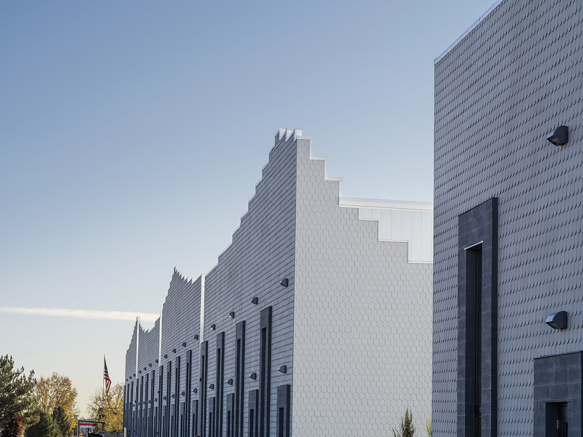 Paul Andersen completes first phase of new Colorado campus for makers with colors and patterns