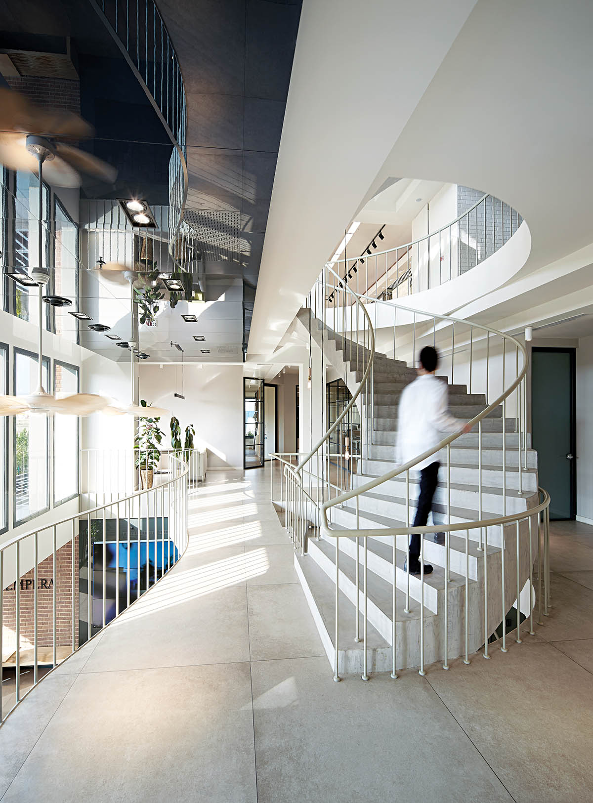 Yerce Architecture and ZAAS complete Empera Headquarters with large brick openings in Gaziantep