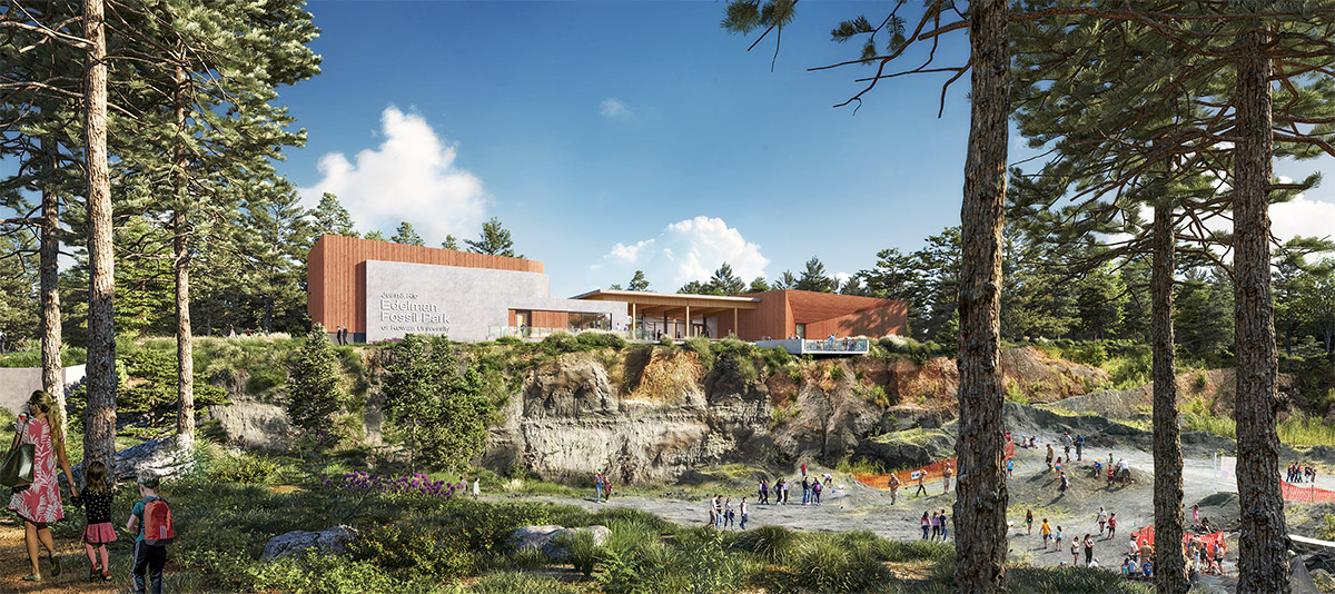 Ennead Architects and KSS Architects unveil design for fossil park museum in New Jersey 