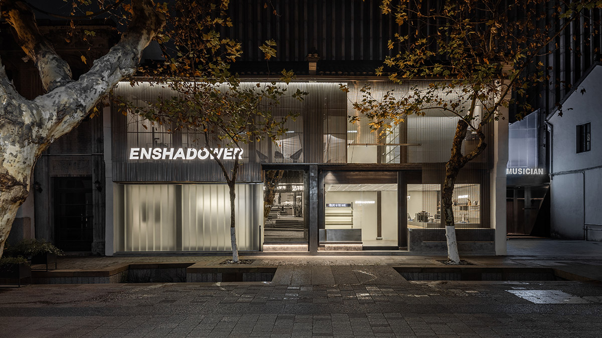 say architects reinterprets ten decades old building as a new store in Hangzhou