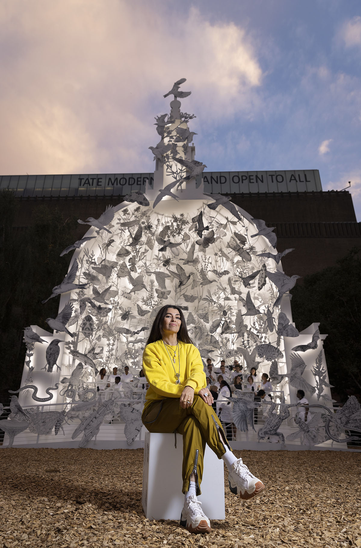 Es Devlin unveils cathedral-like sculpture to highlight London's endangered  species