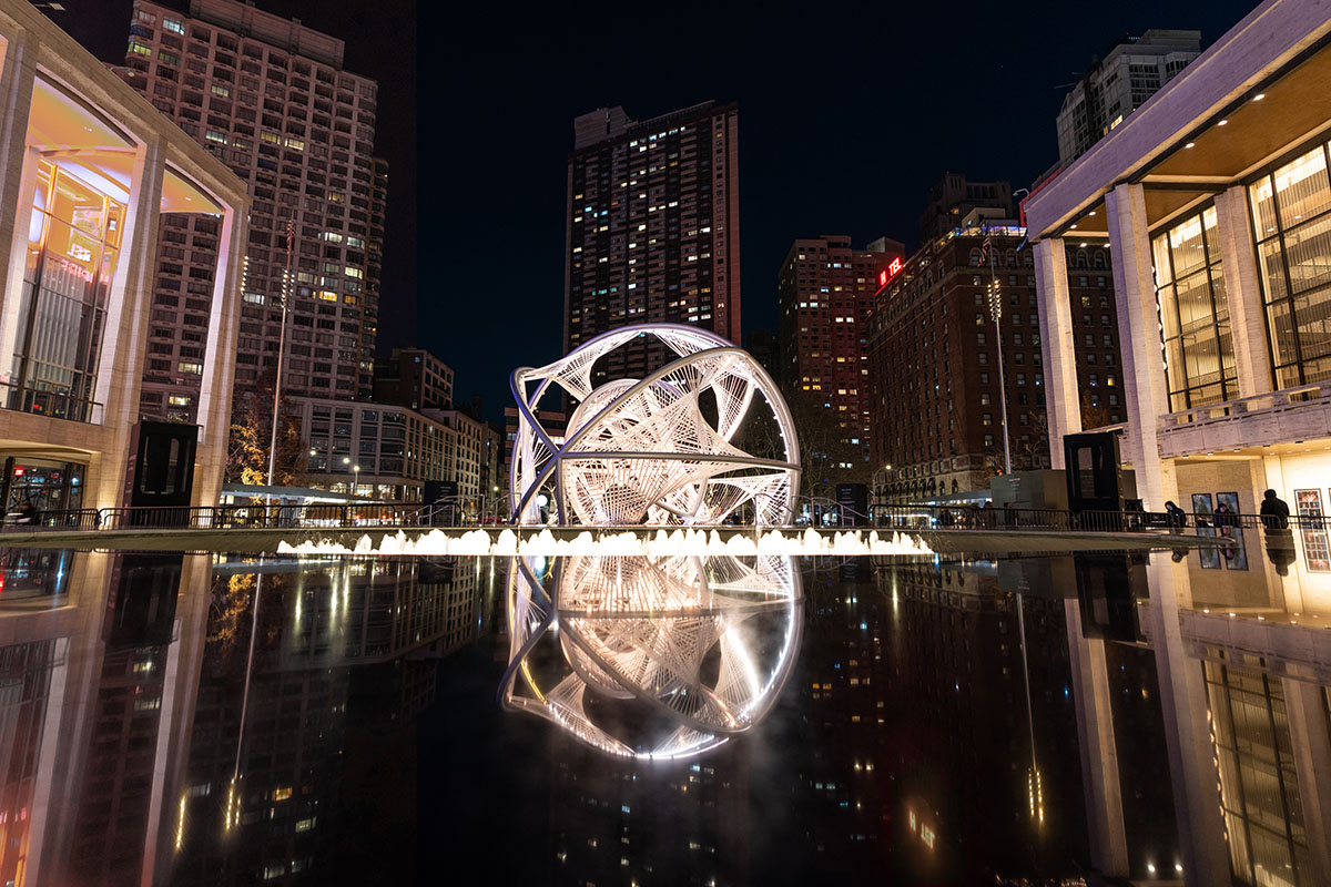 The Seed, the kinetic installation by Es Devlin