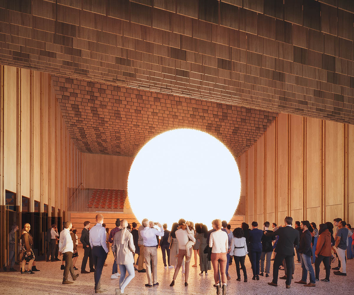 Cobe and Lundén Architecture Company win competition to design wooden municipal building in Finland