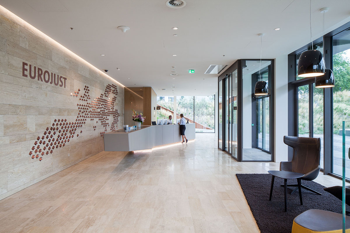 Mecanoo completes new Eurojust Headquarters in the Hague with rhythmically-designed facade elements