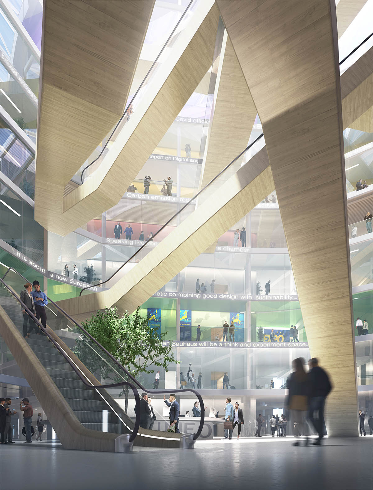EUROPARC unveils winning design for renewed European Parliament Building in Brussels 