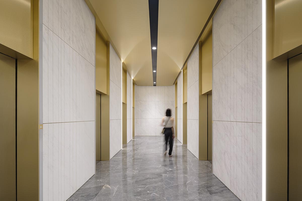 CLOU renovates Beijing's Huijing Twin Towers with a three-dimensional city courtyard