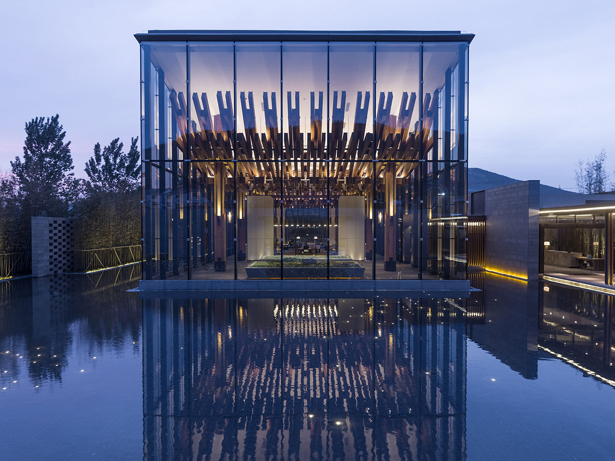 Continuation Studio overlaps short timbers to create long