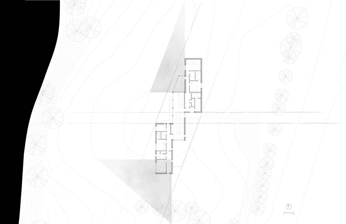 South Bay House portrays its mesmerizing surroundings with spacious windows in Ontario