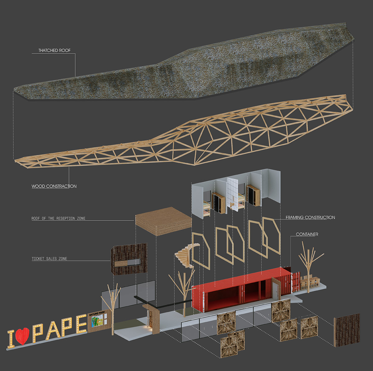 Bee Breeders Announces Winners For Pape Nature Park Gateway architecture competition