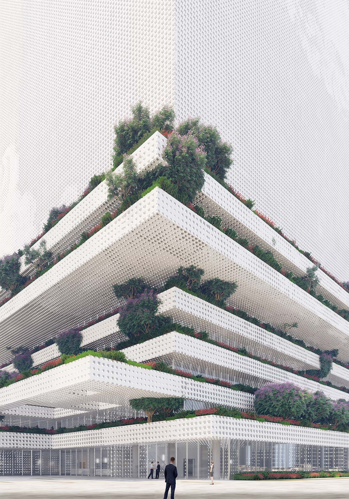 Mecanoo unveils design for digital Qianhai Data Centre in Shenzhen