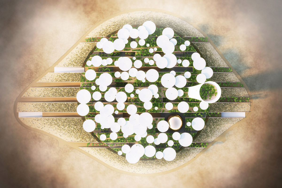 Weston Williamson&rsquo;s New Cairo Science City offers an emblematic vision with flower-like buildings