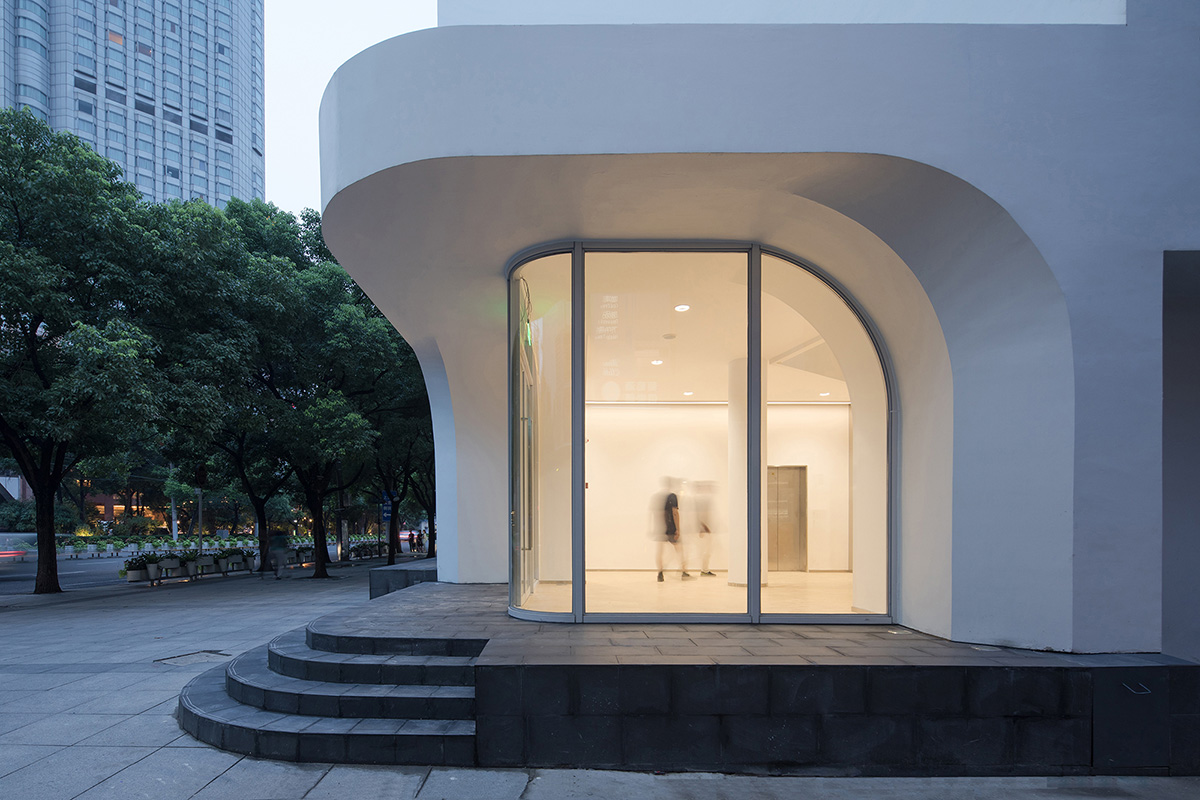 ArchUnits creates soft and fluid facade for an office building in Shanghai