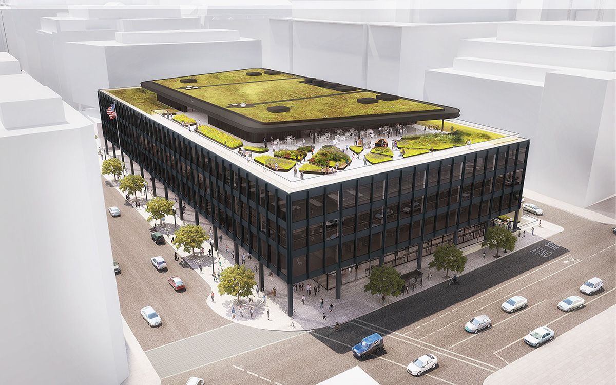 Mecanoo offers fly-through preview of Martin Luther King Jr. Memorial Library in Washington DC