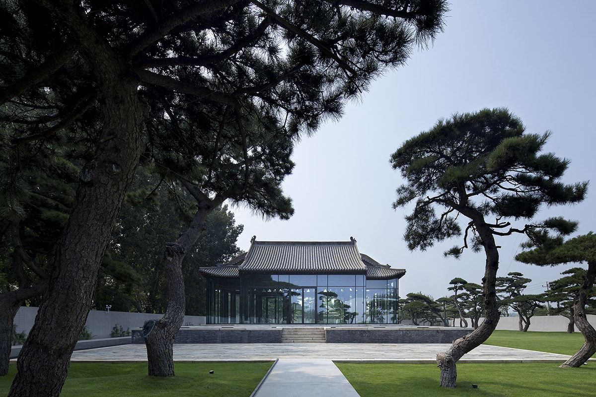 Vermilion Zhou Design Group In China Created An Art Museum That Has 199 Pine Trees