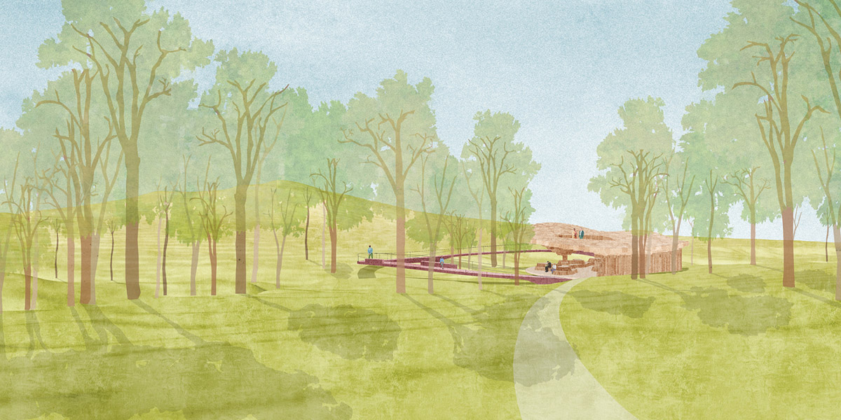 Francis Kéré's rounded pavilion for Montana's Tippet Rise Art Center breaks ground soon