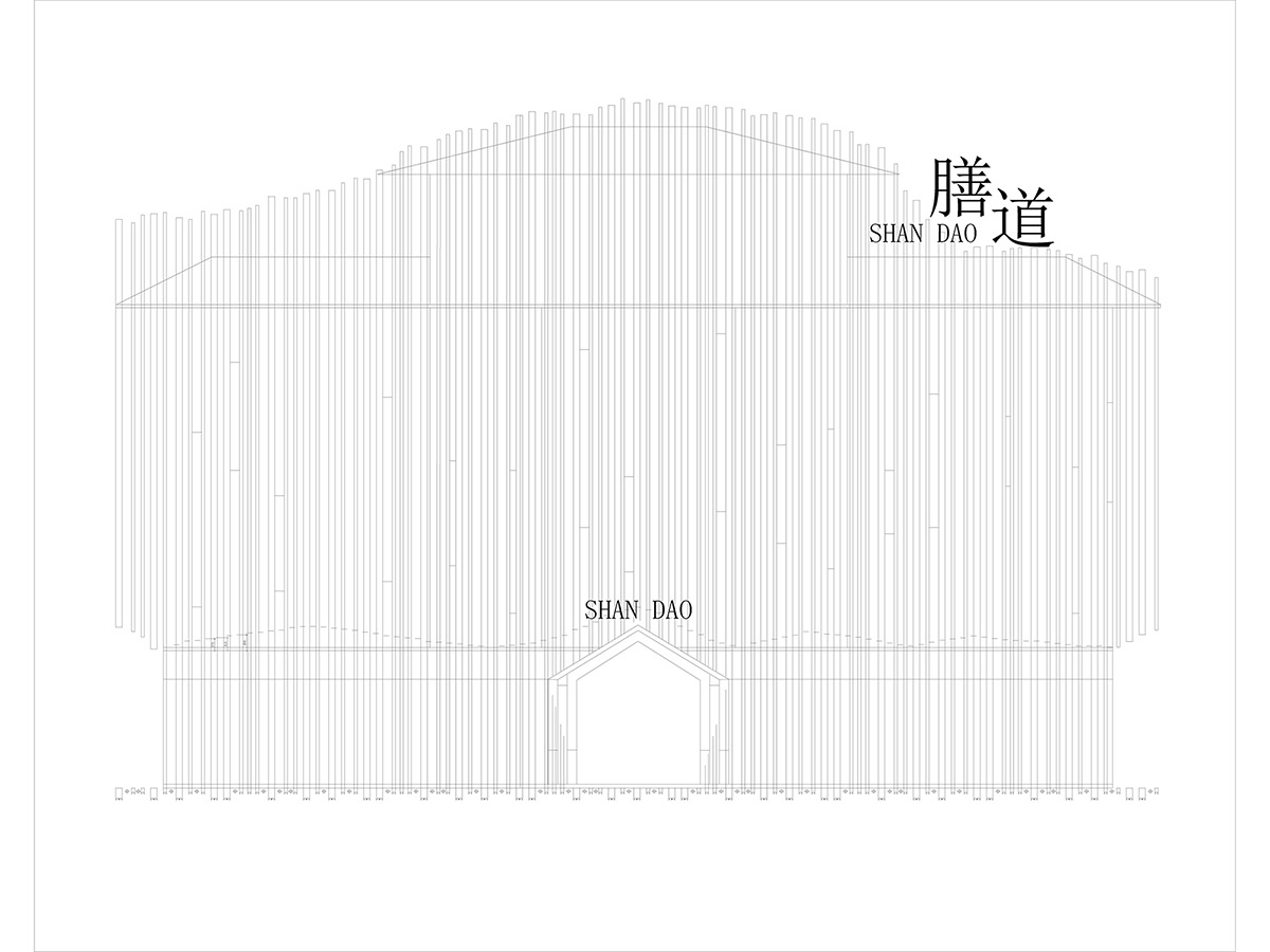 Yiduan Shanghai International Design completes new restaurant with separated bamboo rooms in China