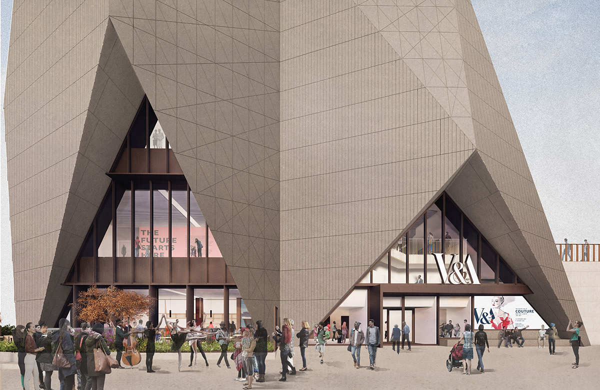 DS+R and O&rsquo;Donnell + Tuomey release plans for V&A's new museum and collection & research centre