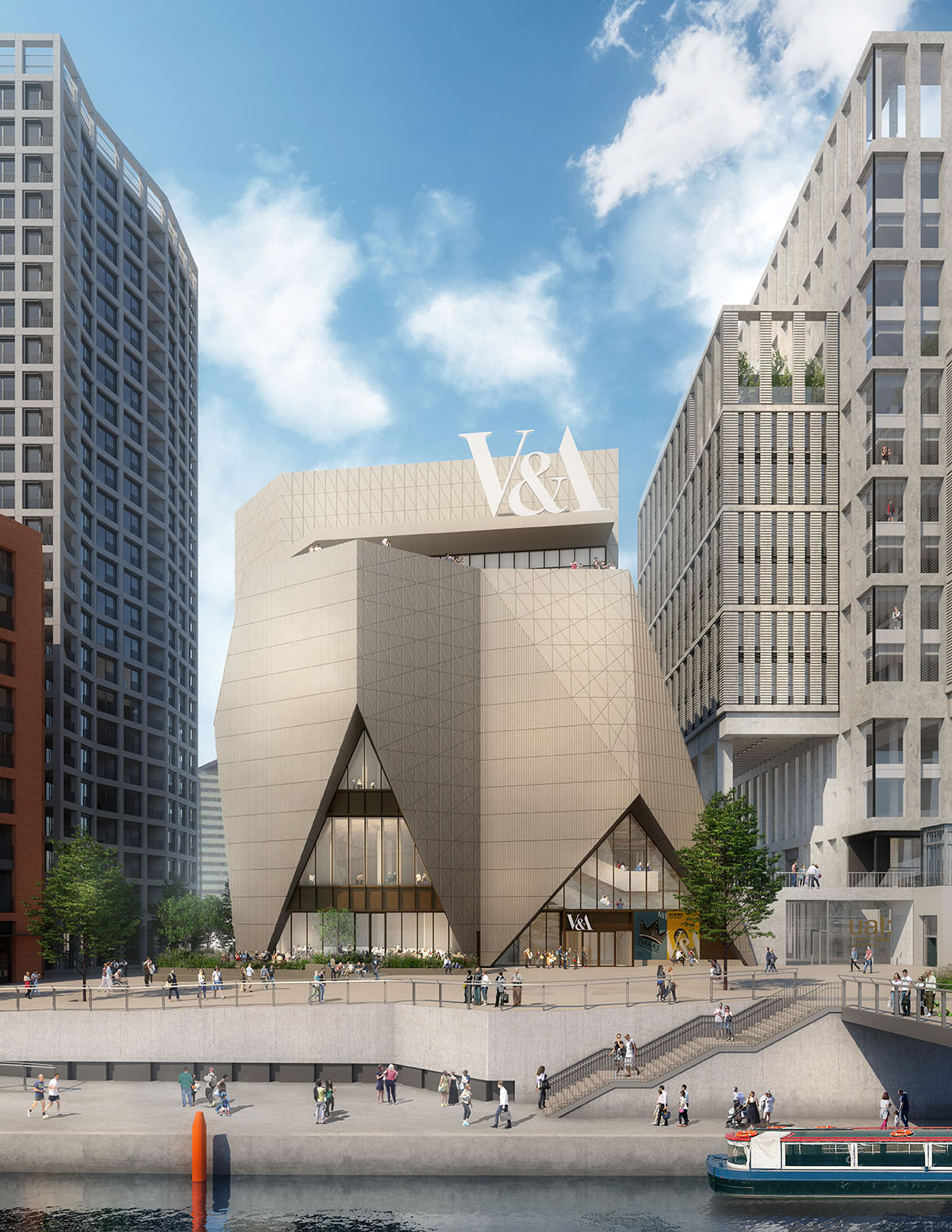 DS+R and O&rsquo;Donnell + Tuomey release plans for V&A's new museum and collection & research centre