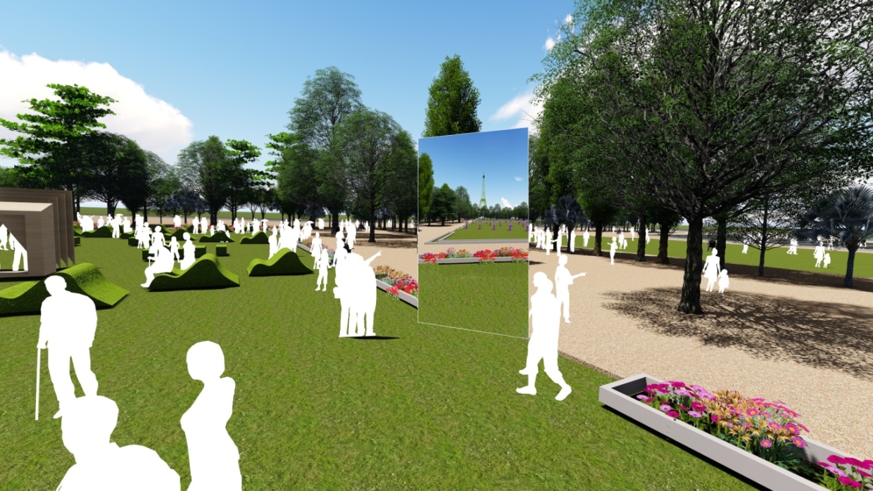 Eiffel Tower: View From India. What’s Up Paris - A Finalist Entry