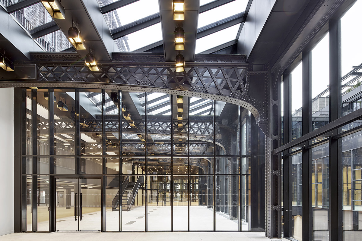 Dominique Perrault Architecture converts Paris' industrial post office building into mixed-use block