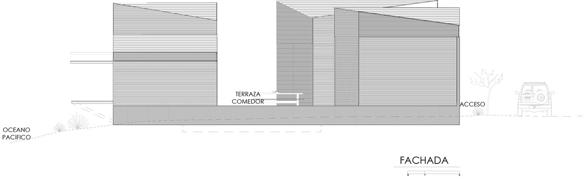 Four concrete and wooden volumes form Casa Naila paying tribute to Oaxaca’s rural architecture
