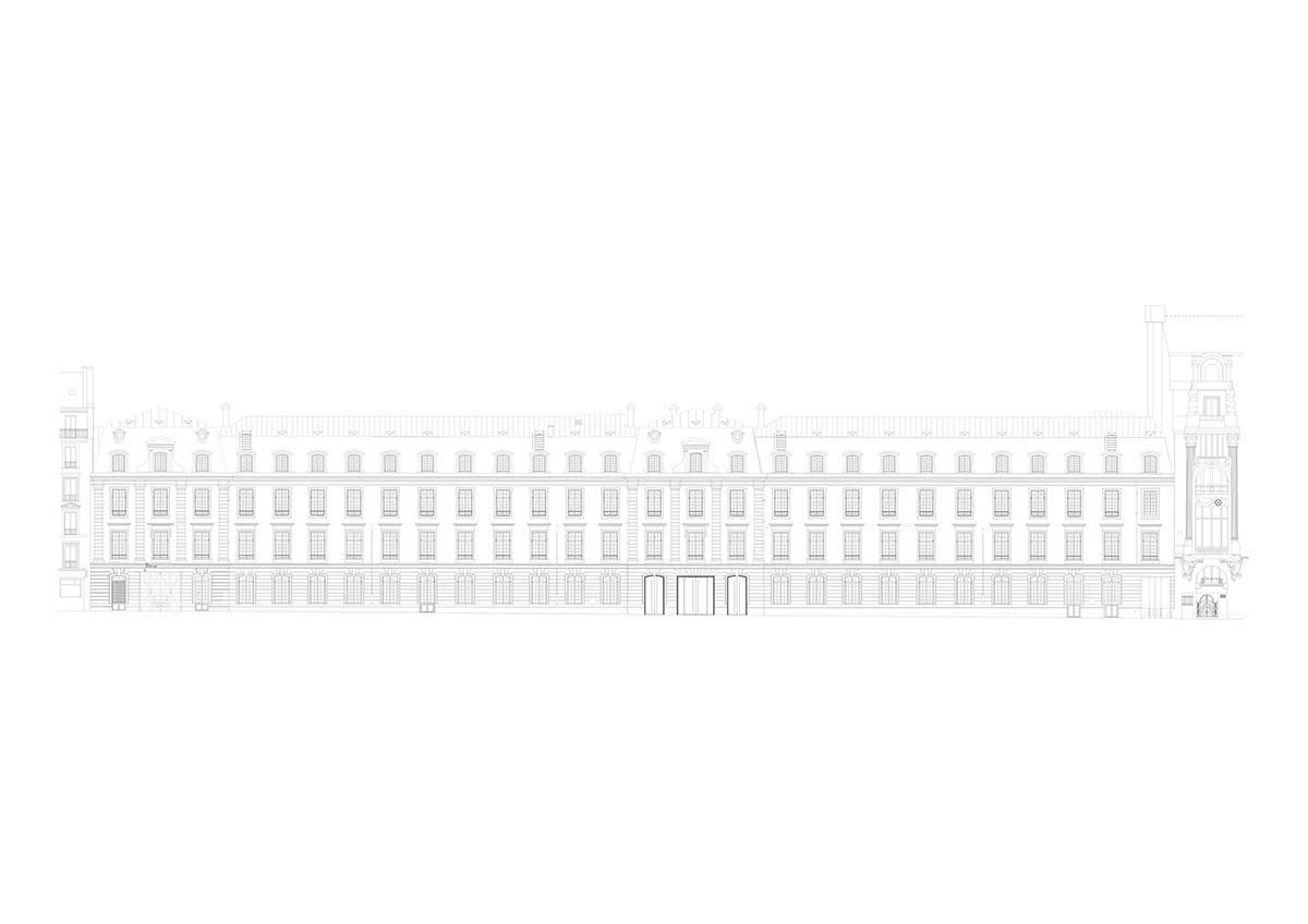 PCA-STREAM transforms former royal barracks into a business law building in Paris