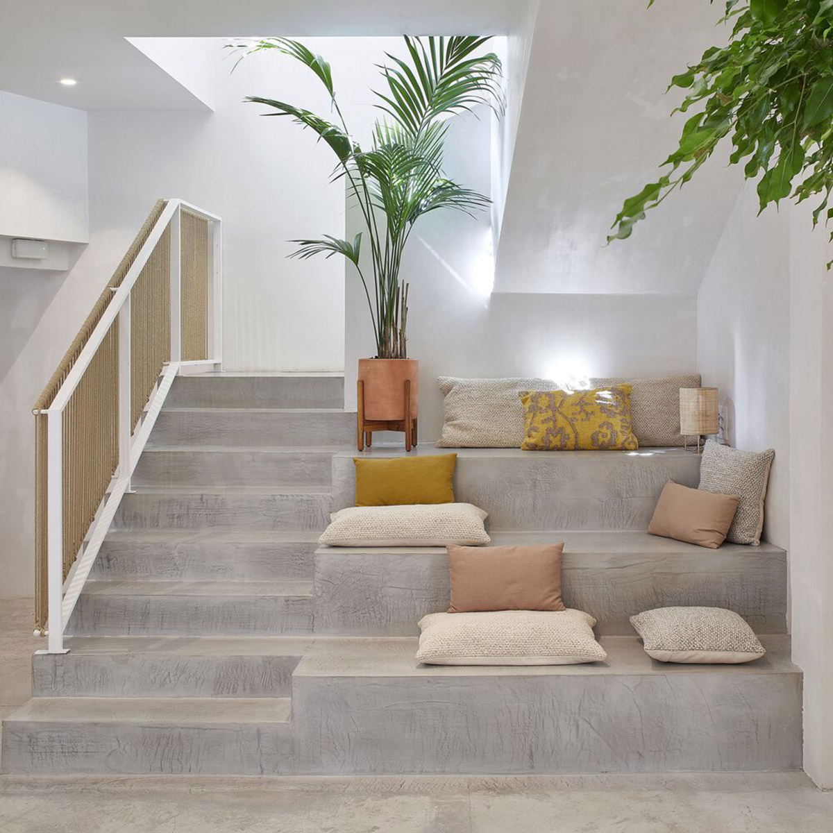 Cosybarcelona converts former cereal factory into a double-height yoga studio in Barcelona 