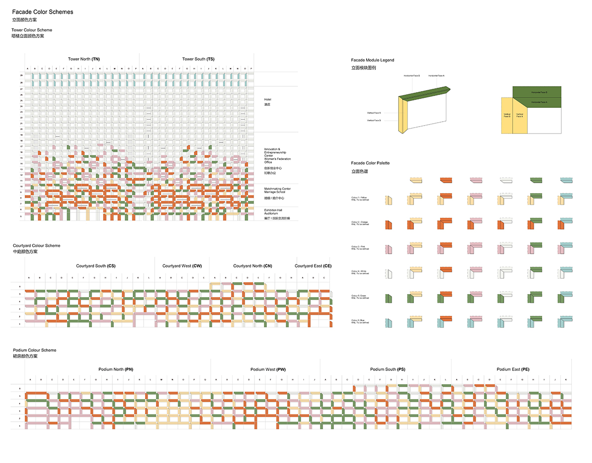 MVRDV transforms old mixed-use tower into a vibrant and colourful women and children’s centre