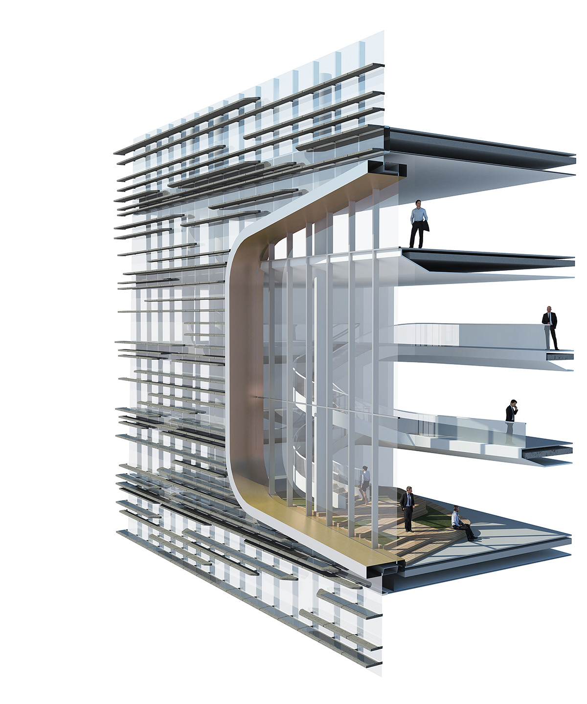 UNStudio's new cultural hub will rise on Georgian hills by creating fifth facade