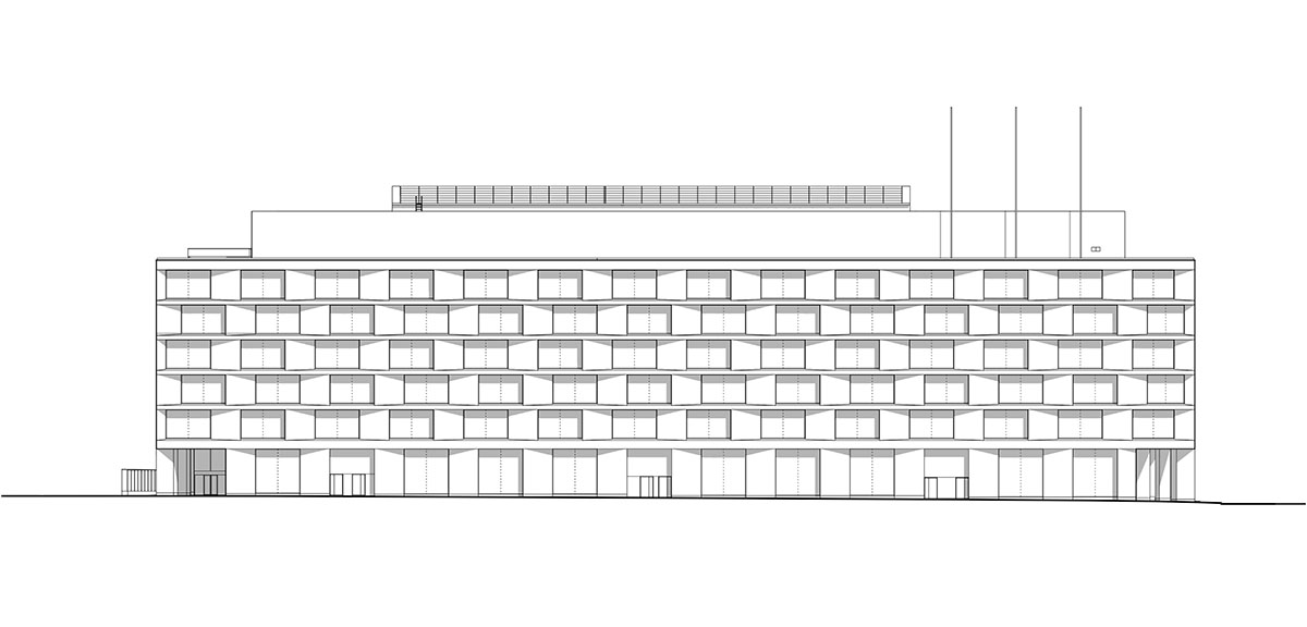 JKMM Architects completes K-Campus office building that also acts as a showroom in Helsinki