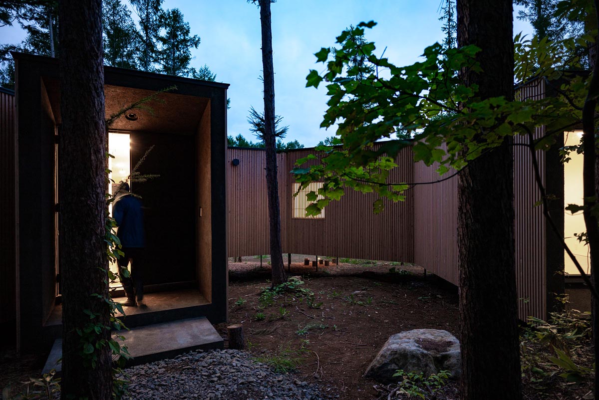 Florian Busch Architects creates branch-like retreat to escape to forest’s solitude in Japan
