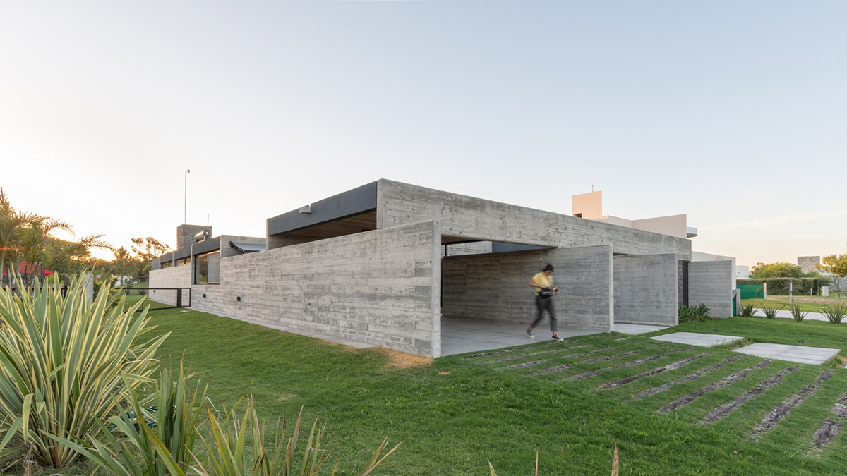 PSV Arquitectura completes SAB House with concrete beams in C&oacute;rdoba, Argentina