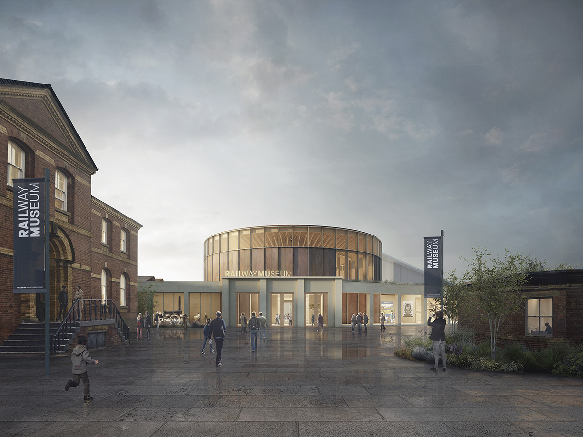 Feilden Fowles wins National Railway Museum's Central Hall Design Competition