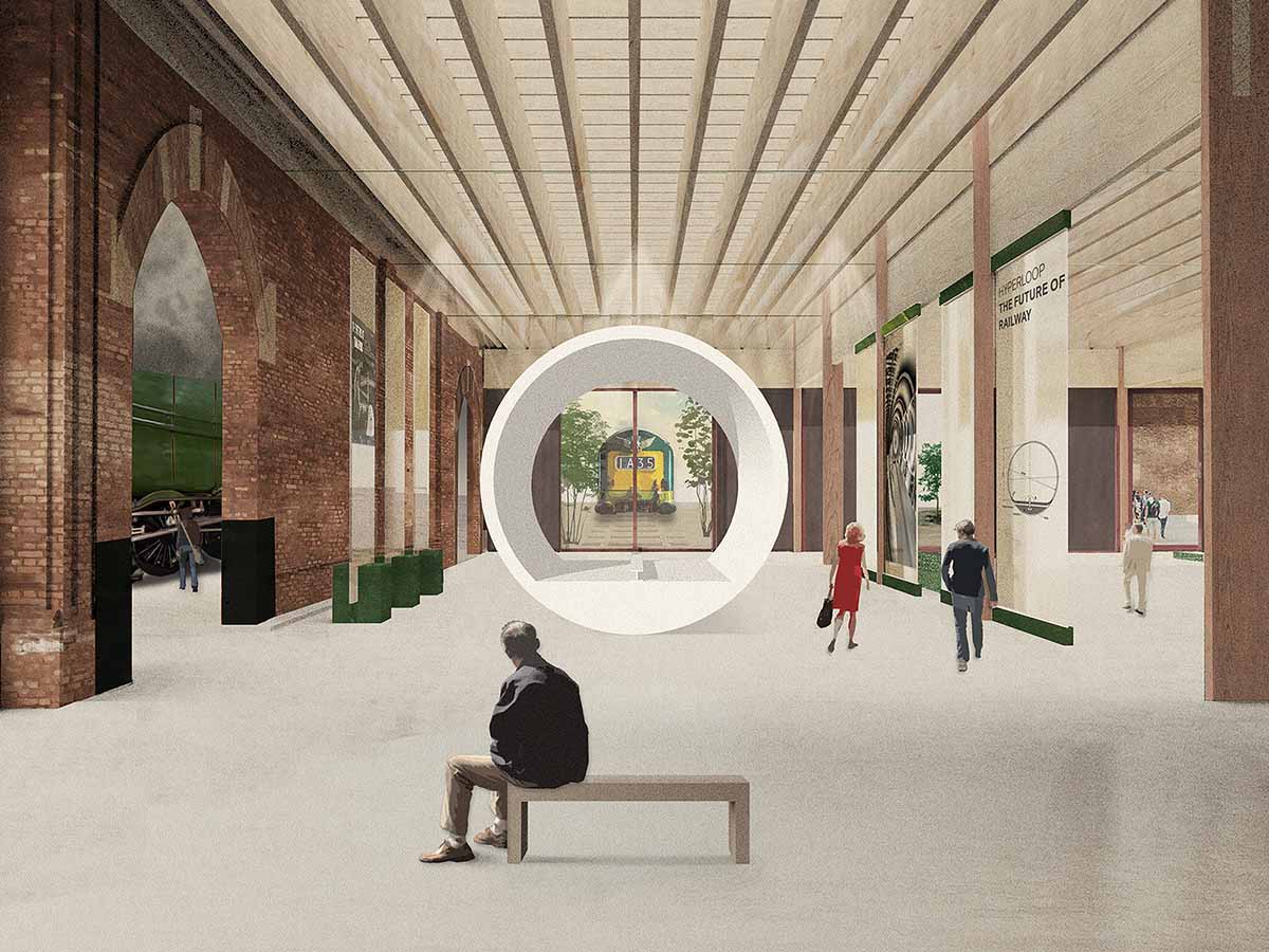 Feilden Fowles wins National Railway Museum's Central Hall Design Competition